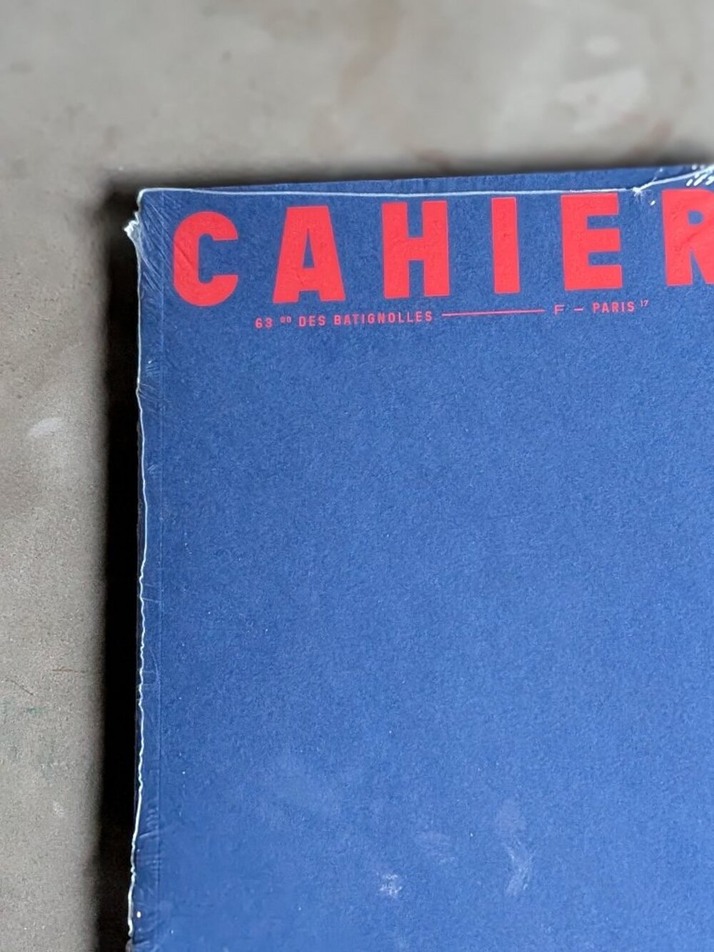 Sézane Cahier Notebook / Journal | Blue